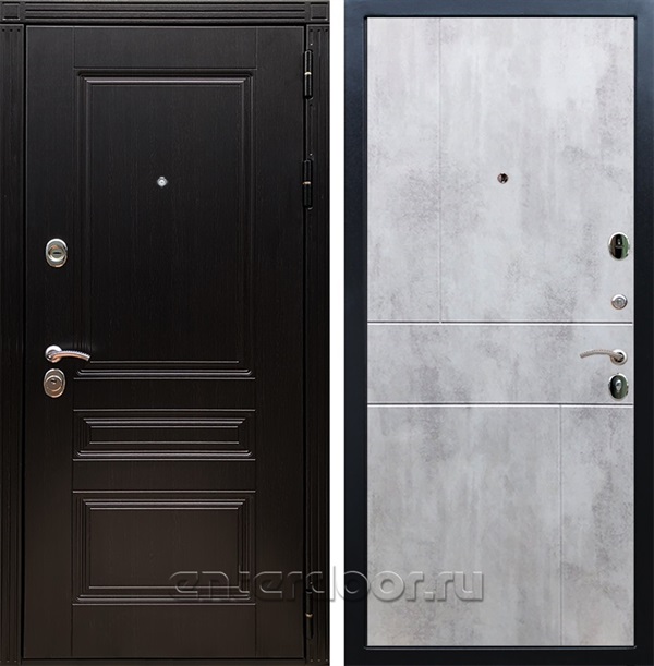 Входная дверь Армада Люксор ФЛ-290 (Венге / Бетон светлый) - фото 55247