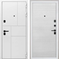Входная дверь Спарта White панель ФЛ-316 Белый ясень