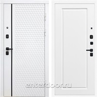 Входная дверь Soty White 3к Гранд (Белый матовый / Белый софт)