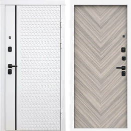{{productViewItem.photos[photoViewList.activeNavIndex].Alt || productViewItem.photos[photoViewList.activeNavIndex].Description || 'Входная дверь Сити Вайт 3к Ёлочка (Белый матовый / Серый) для установки в квартиру'}}