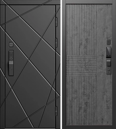 {{productViewItem.photos[photoViewList.activeNavIndex].Alt || productViewItem.photos[photoViewList.activeNavIndex].Description || 'Входная дверь Лучи Блэк с умным замком - Мастино Бетон темный для установки в квартиру'}}