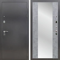 Входная дверь Престиж СБ-16 с зеркалом (Антик серебро / Бетон темный) для установки в квартиру 18415