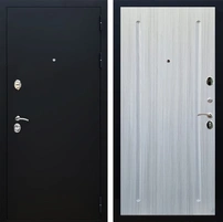 Входная дверь Престиж ФЛ-68 (Черный Муар / Сандал белый) для установки в квартиру 22948