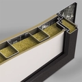 Входная дверь Роял Смарт - зеркало тонированное Максимум Черный кварц для установки в квартиру 31582