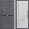 Входная дверь Термолаб 3 графит - 09 Белый софт для частного загородного дома и дачи 31856