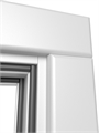 Входная дверь Флекс Вайт с умным замком - Марсель Слоновая кость для установки в квартиру 32024
