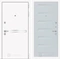 Входная металлическая дверь Лабиринт Line White 14 (Шагрень белая / Дуб кантри белый)