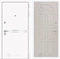 Входная металлическая дверь Лабиринт Line White 15 (Шагрень белая / Алмон 25)
