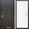 Входная металлическая дверь Лабиринт Сильвер 11 (Антик темное серебро / Белый софт)