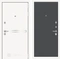 Входная металлическая дверь Лабиринт Line White 13 (Шагрень белая / Графит софт)