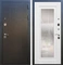 Входная дверь Сидней с зеркалом (Венге / Белый матовый) для установки в квартиру 18697
