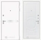 Входная металлическая дверь Лабиринт Line White 23 (Шагрень белая / Белый софт)