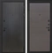 Входная металлическая дверь Интекрон Профит Black (Лофт черный / Эковенге поперечный)