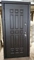Входная дверь Сенатор 8 с зеркалом №37.1 (Венге / Сандал белый) для установки в квартиру 20608